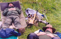 Shooting is Tiring Work!