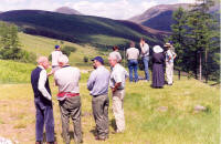 Australian's First View Of Blair Atholl With Major Munro