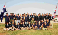 Group Photo of the Two Teams