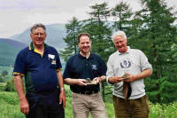 Mike Barlow, Winner (Centre)