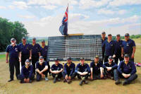 Australian Team & Scoreboard